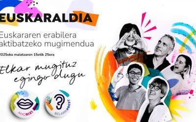 Euskaraldiarekin bat egin dugu!